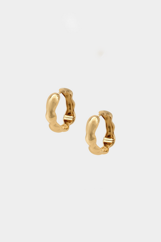 Kara Yoo Medium Lara Hoops Sterling Silver