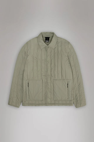 Rains Banja Liner Overshirt in Drift