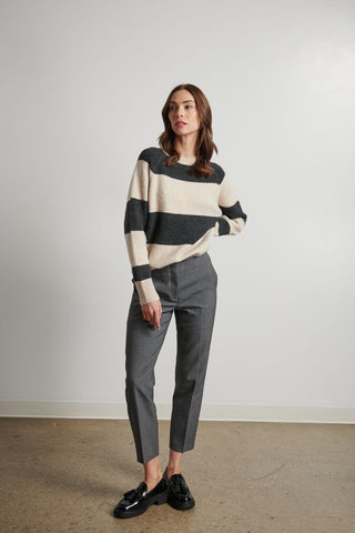 Line The Label Austin Sweater in Pebble Stripe