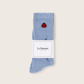 Le Bonnet Socks Single - Light Blue Sky