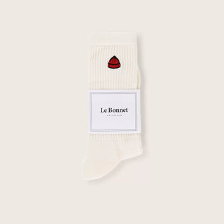 Le Bonnet Socks Single - Snow