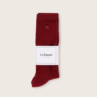 Le Bonnet Socks Single - Bordeaux