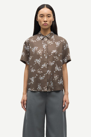 Samsoe Mina Shirt - Blooming Brown