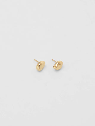 Wolf Circus Bean Stud Earrings in Gold
