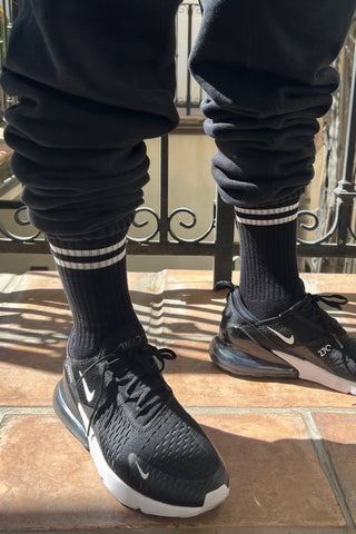 EXTENDED Boyfriend Socks (wholesale): Milk