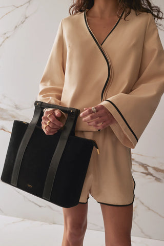 Sancia Ravenna Tote in Black