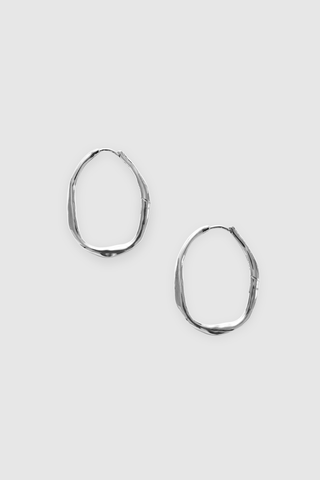 Romy Hoops: Sterling Silver
