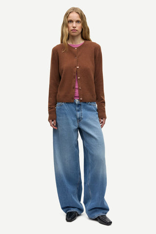 Samsoe Saboston Cardigan in Potting Soil