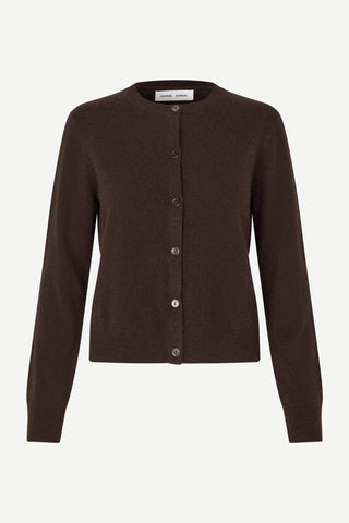 Samsoe Saboston Cardigan in Mole