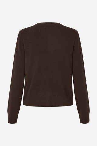 Samsoe Saboston Cardigan in Mole