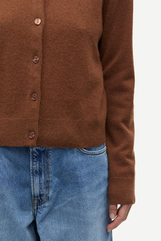 Samsoe Saboston Cardigan in Potting Soil