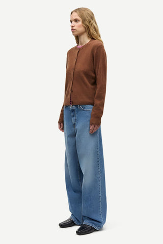 Samsoe Saboston Cardigan in Potting Soil