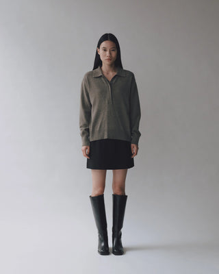 Mijeong Park Wool Mini Skirt - Black