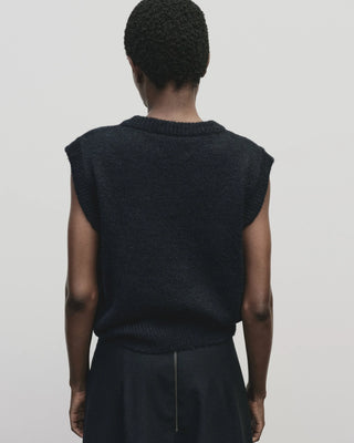 Mijeong Park V-Neck Vest - Navy