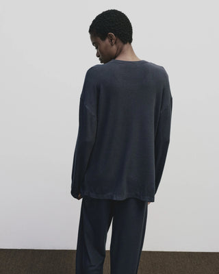 Mijeong Park Cotton Jersey T-Shirt - Navy