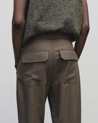 Mijeong Park Wool Blend Workwear Pants - Light Brown