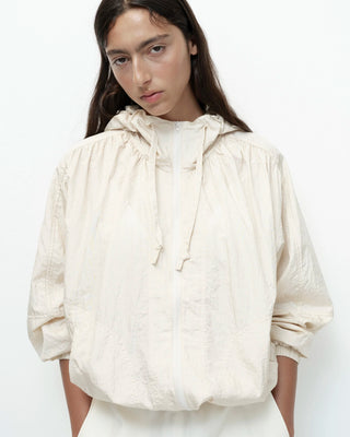 Mijeong Park Shirred Anorak - Cream