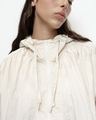 Mijeong Park Shirred Anorak - Cream