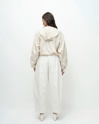 Mijeong Park Shirred Anorak - Cream