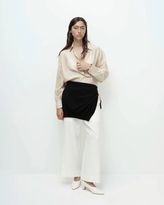 Mijeong Park Semi Sheer Shirt - Beige