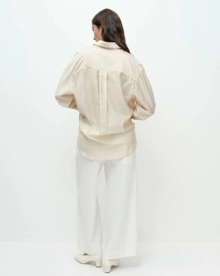 Mijeong Park Semi Sheer Shirt - Beige