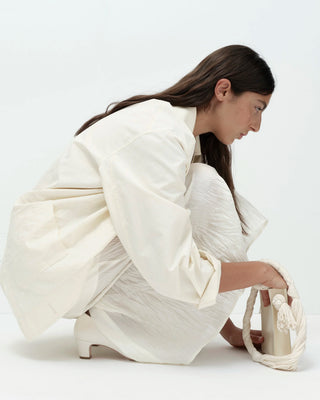 Mijeong Park Linen Work Jacket - Cream