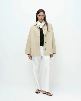 Mijeong Park Linen Work Jacket - Beige