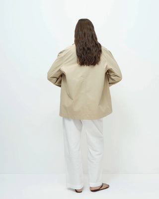 Mijeong Park Linen Work Jacket - Beige