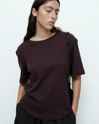 Mijeong Park Oversized T-Shirt - Dark Brown