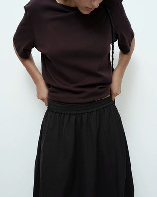 Mijeong Park Oversized T-Shirt - Dark Brown