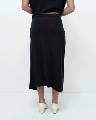 Mijeong Park Wrap Knit Skirt - Navy