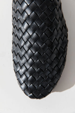 St. Agni Bunto Woven Slides - Black