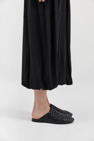 St. Agni Bunto Woven Slides - Black