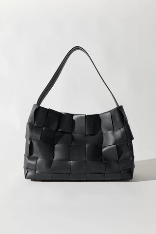 St. Agni Woven Large Tote - Black