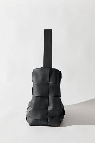 St. Agni Woven Large Tote - Black