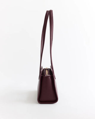 The Horse Rene Shoulder Bag in Plum & Gold ~ Coming Soon