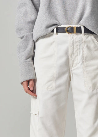 Citizens of Humanity Marcelle Low Slung Cargo in Sateen