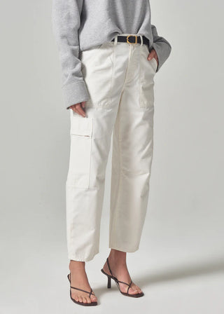 Citizens of Humanity Marcelle Low Slung Cargo in Sateen
