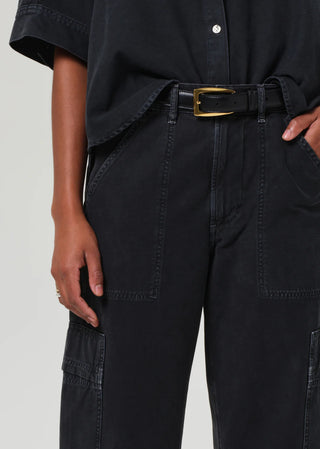 Citizens of Humanity Marcelle Low Slung Cargo in Sateen