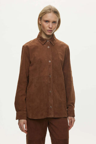 Oval Square Future Suede Shirt
