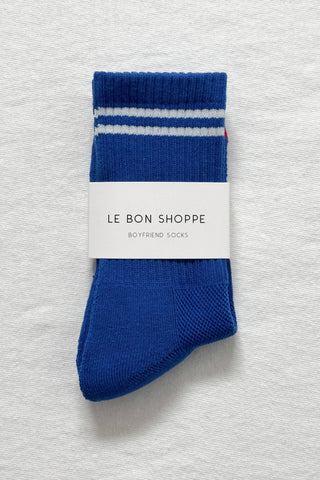 Boyfriend Socks (wholesale): Classic White