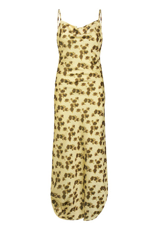Gestuz Chery Dress - Lomen Yellow Olive