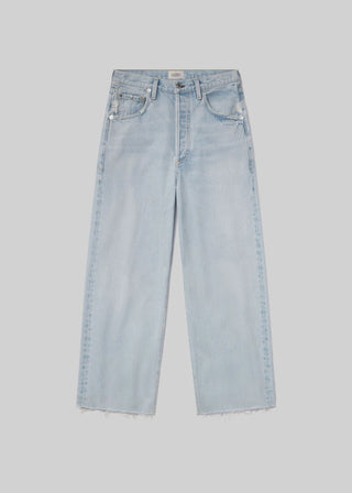 Citizens Of Humanity Ayla Raw Hem Crop - Sailor