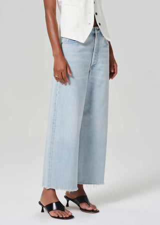 Citizens Of Humanity Ayla Raw Hem Crop - Sailor
