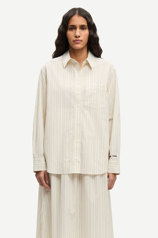 Samsoe Salova Pocket Shirt - Bone St