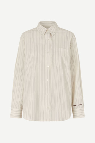 Samsoe Salova Pocket Shirt - Bone St