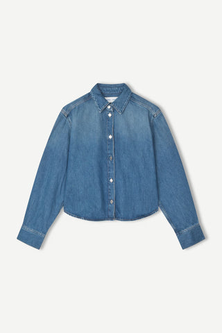 Samsoe Sacelia Shirt - Fluid Denim