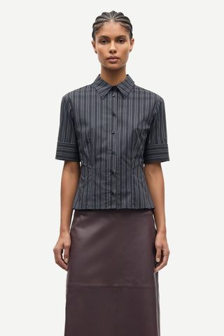 Samsoe Sasky Shirt - Gun Metal