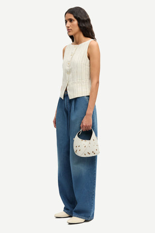 Samsoe Saloves Vest - Bone St