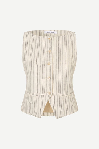 Samsoe Saloves Vest - Bone St